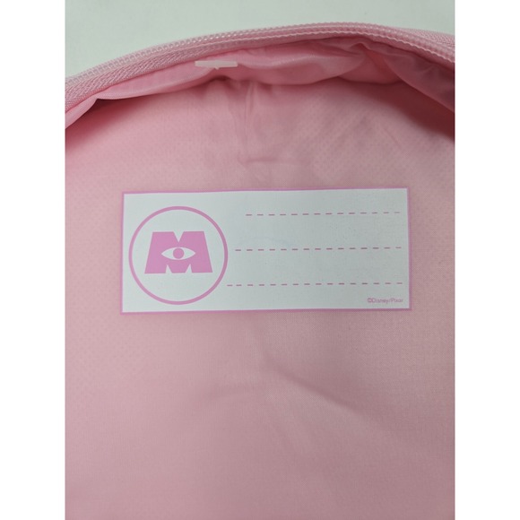Monsters Inc Pink Girls Full size‎ Backpack School Bag Clean. Disney (1 missing) main image 6